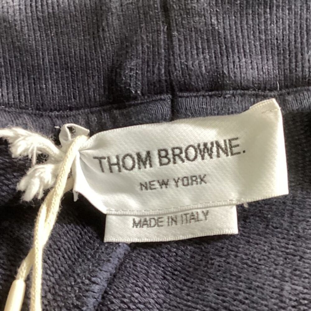 Thom Browne Lightweight Loopback Terry Mending St… - image 4